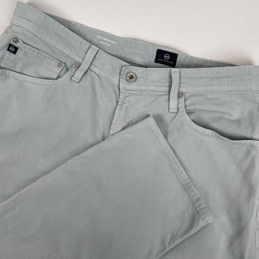 Adriano Goldschmied Jeans Men's Size 34x34 The Graduate Blue Light Wash Stretch